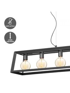 Besselink licht F611106-21 plafondverlichting Zwart E27 LED A