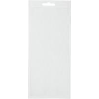 Stickers, randen, vel 10x23 cm, wit, 1 vel