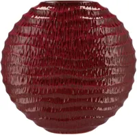 Daan Kromhout Design vaas aardewerk inga jada 31x12x30cm paars