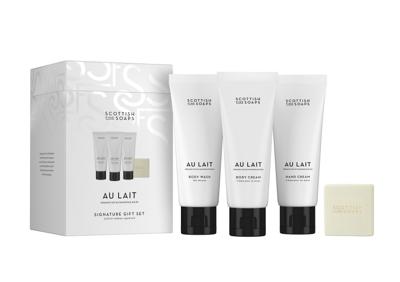 Scottish Fine Soaps Pakket Au Lait Luxurious Gift Set 1 Pak_2