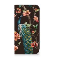 iPhone 15 Pro Max | Hoesje maken | Pauw met Bloemen