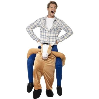 Smiffys Instap dierenpak kostuum - paard - voor volwassenen - Carnaval/themafeest
