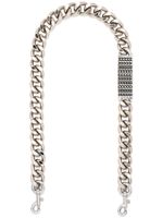 Marc Jacobs bride amovible The Barcode Chain - Argent