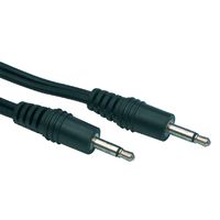 Valueline CABLE-408 audio kabel 1,2 m 3.5mm Zwart