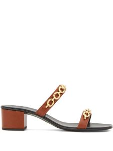 Giuseppe Zanotti sandales Sandrine Metal 40 mm - Marron