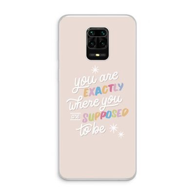 Right Place: Xiaomi Redmi Note 10 Lite Transparant Hoesje