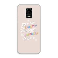 Right Place: Xiaomi Redmi Note 10 Lite Transparant Hoesje