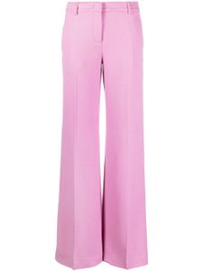 ETRO pantalon évasé à plis marqués - Rose