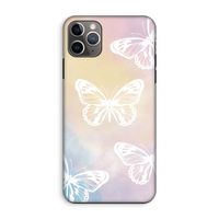 White butterfly: iPhone 11 Pro Max Tough Case