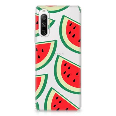 Sony Xperia 10 IV | Siliconen Case | Watermelons