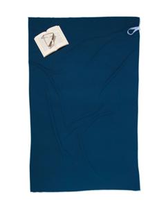 HEMA Handdoek Microvezel 110x175 (blauw)