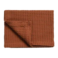 Vandyck home pique rusty brown bedsprei