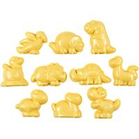Sandy Clay® Vormpjes, dino's, afm 4,5-6 cm, 10 stuk/ 1 doos Sandy Clay® Vormpjes, dino's, afm 4,5-6 cm, 10 stuk/ 1 doos