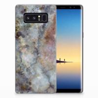 Samsung Galaxy Note 8 | TPU | Siliconen hoesje | Marmer Grijs