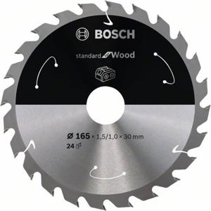 Bosch Accessories Bosch Power Tools 2608837688 Hardmetaal-cirkelzaagblad 165 x 30 mm Aantal tanden: 24 1 stuk(s)