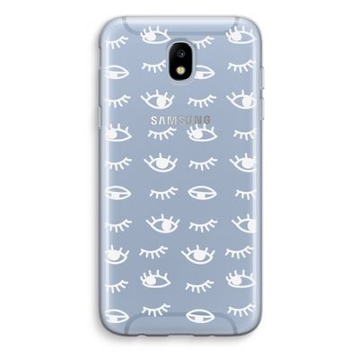 Eye pattern #3: Samsung Galaxy J5 (2017) Transparant Hoesje