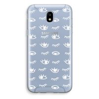 Eye pattern #3: Samsung Galaxy J5 (2017) Transparant Hoesje