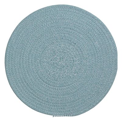 Ronde placemat groen katoen 38 cm