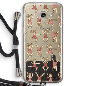 Gymboys: Samsung Galaxy A5 (2017) Transparant Hoesje met koord