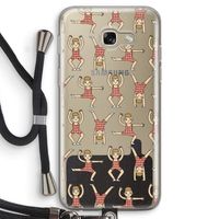 Gymboys: Samsung Galaxy A5 (2017) Transparant Hoesje met koord