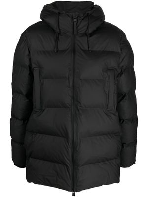 Rains doudoune à patch logo - Noir