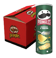 Pringles cheese & onion (6x 165gr)