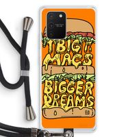 Big Macs Bigger Dreams: Samsung Galaxy S10 Lite Transparant Hoesje met koord