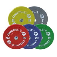 Crossmaxx LMX98 Coloured bumperplates 5 - 25 kg