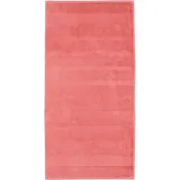 Cawö Cawo Noblesse2 Uni Gezichtsdoekje 30x30 koralle