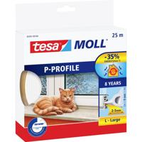 tesa P-Profil 05391-00100-02 Afdichtingstape tesamoll Wit (l x b) 25 m x 9 mm 25 m