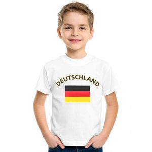 Wit kinder t-shirt Duitsland