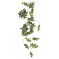 Mica Decoration kunstplant slinger Philodendron Selloum - groen - 115 cm - Kamerplant snoer