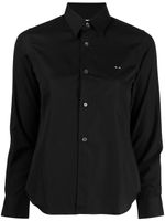 Comme Des Garçons chemise à logo Play - Noir