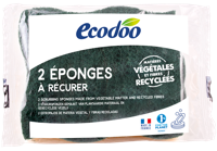 Schuurspons plantaardig bio 2 Stuks