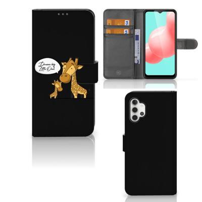Samsung Galaxy A32 5G Leuk Hoesje Giraffe Samsung Galaxy A32 5G Leuk Hoesje Giraffe