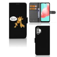 Samsung Galaxy A32 5G Leuk Hoesje Giraffe Samsung Galaxy A32 5G Leuk Hoesje Giraffe