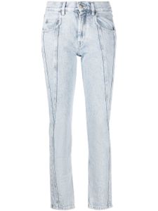 ISABEL MARANT jean droit à taille mi-haute - Bleu