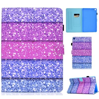 Gekleurde tekening patroon horizontale Flip PU lederen draagtas met houder & kaartsleuven & slaap/Wake-up functie voor Galaxy tab S5e 10 5/T720/T725 (