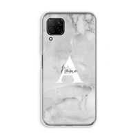Ivory Marble: Huawei P40 Lite Transparant Hoesje