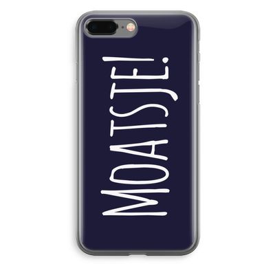 Moatsje!: iPhone 8 Plus Transparant Hoesje