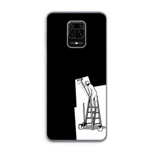 Musketon Painter: Xiaomi Redmi Note 9 Pro Transparant Hoesje