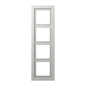 Jung LS Design Afdekraam Licht Grijs 4-voudig Duroplast