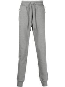 Dolce & Gabbana pantalon de jogging en coton à lien de resserrage - Gris