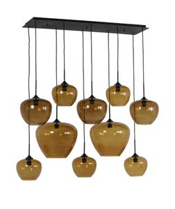 Light & Living Hanglamp 'Mayson' 10-Lamps, kleur Bruin