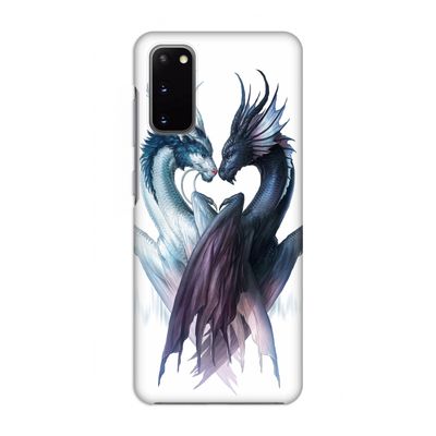 Yin Yang Dragons: Volledig geprint Samsung Galaxy S20 Hoesje
