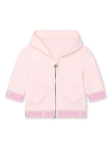 Michael Kors Kids survêtement à logo en jacquard - Rose