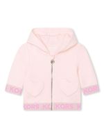 Michael Kors Kids survêtement à logo en jacquard - Rose - thumbnail