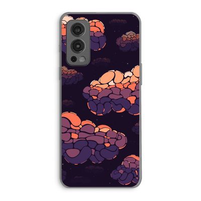 Patroon Wolken: OnePlus Nord 2 5G Transparant Hoesje
