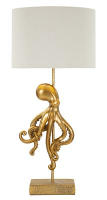 TAFELLAMP OCTOPUS GOUD CM Ø 30,5X64,5