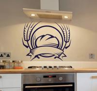 Sticker keuken brood tarwe Sticker keuken brood tarwe